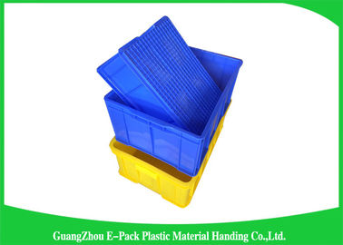 50L Plastik Stackable Storage Bins Hemat Ruang, Daur Ulang Kotak Susun Plastik