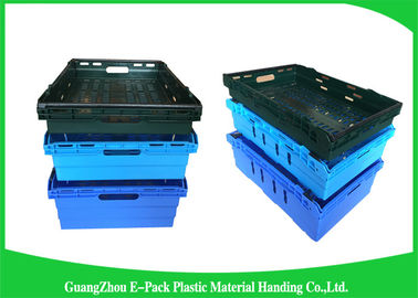 Mesh Transport Green Plastic Food Crates Storage Medicine Dapat Didaur Ulang
