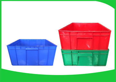Wadah Plastik Ekonomis Stackable Memindahkan Penyimpanan Untuk Transportasi Dan Logistik