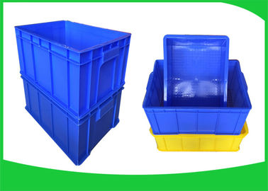 Wadah Plastik Ekonomis Stackable Memindahkan Penyimpanan Untuk Transportasi Dan Logistik