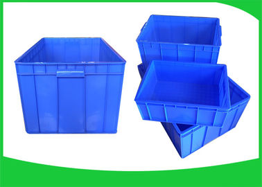 Wadah Plastik Stackable Rantai Dingin Penyimpanan Perputaran Transportasi PP Umur Panjang