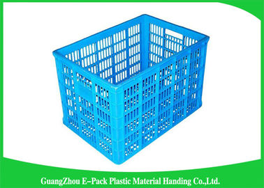 Peti Makanan Plastik Ekonomi Berventilasi Besar Dapat Didaur Ulang Untuk Pertanian 670 * 480 * 420mm