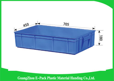 Tempat Penyimpanan Logistik Stackable Non-Slip, Kotak Penyimpanan Susun Industri