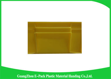 Wadah Penyimpanan Plastik Stackable Pertanian, Kotak Susun Euro Tahan Lama 610 * 420 * 150mm