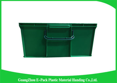 Logistik Virgin PP Stackable Plastic Containers, Tempat Penyimpanan Industri Standar
