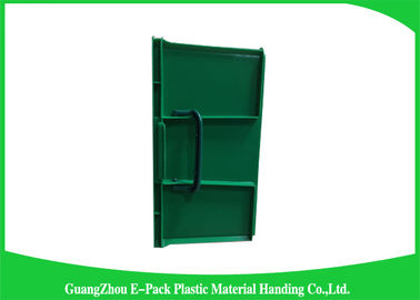 Logistik Virgin PP Stackable Plastic Containers, Tempat Penyimpanan Industri Standar
