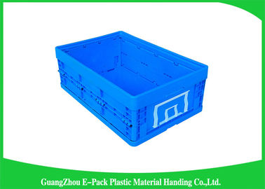 Wadah Stackable Plastik yang Dapat Dilipat / Peti plastik lipat Virgin PP