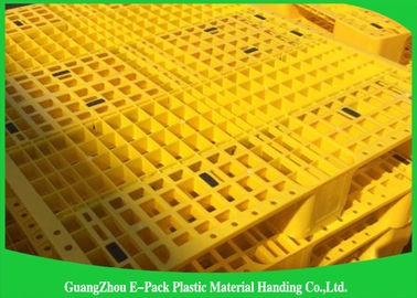 Rak Tugas Berat 1 Ton Baja Diperkuat Palet Plastik biru 1200 * 1000mm