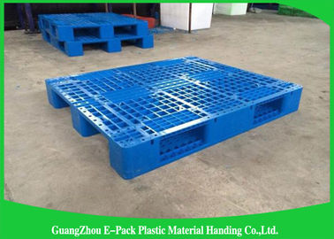 100% Virgin HDPE Plastik Euro Pallet Berventilasi Stackable Untuk Industri Makanan