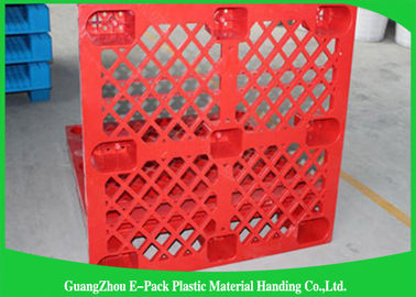 Palet Selip Plastik Hitam Stackable, Palet Plastik Ringan 100% Bahan Daur Ulang
