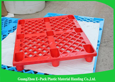 Palet Selip Plastik Hitam Stackable, Palet Plastik Ringan 100% Bahan Daur Ulang