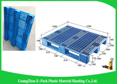100% Virgin HDPE Heavy Duty Plastic Pallet Transport Turnover Dapat Didaur Ulang