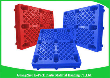 Palet Plastik Nestable Berventilasi Food Grade 1200 * 800 * 140mmDengan Sembilan Kaki