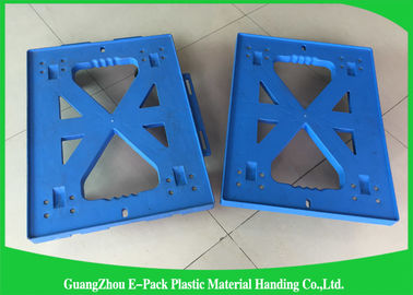 Logistik Stackable Plastic Moving Dolly Convenience Transport Umur Panjang