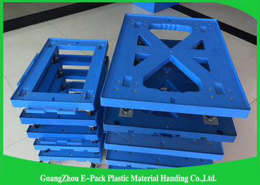 Peralatan Pindah Berkapasitas Besar Dolly, Furniture 4 Wheel Moving Dolly Virgin PP Material