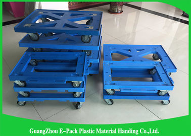 Peralatan Pindah Berkapasitas Besar Dolly, Furniture 4 Wheel Moving Dolly Virgin PP Material