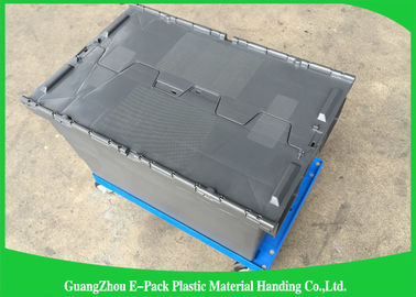 Bingkai Plastik Tic Moving Dolly 4 Roda Ramah Lingkungan Untuk Platform Industri
