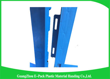 Stackable Plastic Moving Dolly Platform Cart Mengangkut Umur Panjang