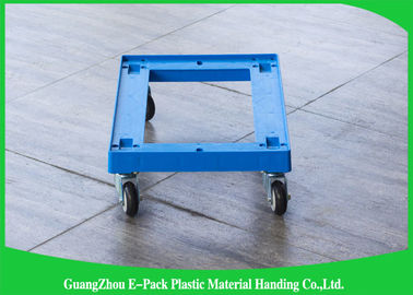 Disesuaikan Pallet Plastik Pindah Dolly100 - 150KG Kapasitas 612 * 412 * 145mm