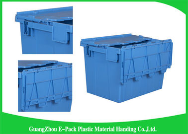 100% Baru Pp Plastic Attached Lid Containers Moving Storage Ringan