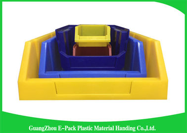 Shelf Wall Mounted Industrial Plastic Storage Boxs, Tempat Sampah Plastik Tugas Berat