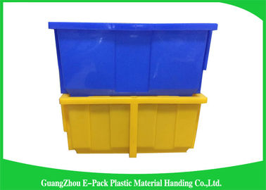 Tempat Penyimpanan Industri Ringan Stackable, Perlindungan Produk Kotak Penyimpanan Stackable