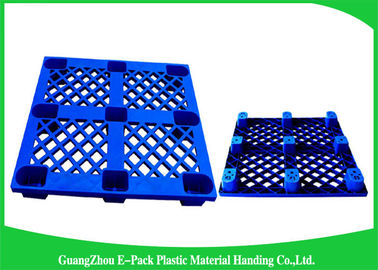 Economica Cargo Nestable Plastic Pallet 9 Kaki Ekspor Biru 1200 * 1000mm