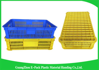 Peti Makanan Plastik HDPE 50.4L / tempat penyimpanan plastik anti gores yang dapat ditumpuk
