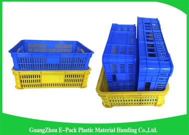 Peti Makanan Plastik HDPE 50.4L / tempat penyimpanan plastik anti gores yang dapat ditumpuk