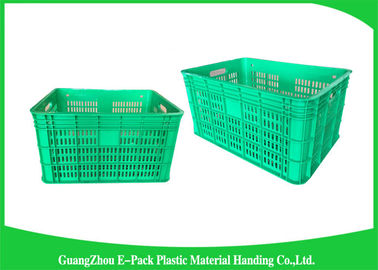 Peti Makanan Plastik HDPE 50.4L / tempat penyimpanan plastik anti gores yang dapat ditumpuk