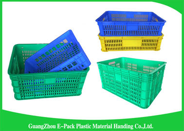 Peti Makanan Plastik HDPE 50.4L / tempat penyimpanan plastik anti gores yang dapat ditumpuk