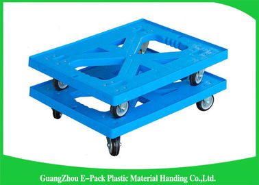 150kg Durable Heavy Duty Plastic Moving Dolly, Logistik Troli Roda Empat