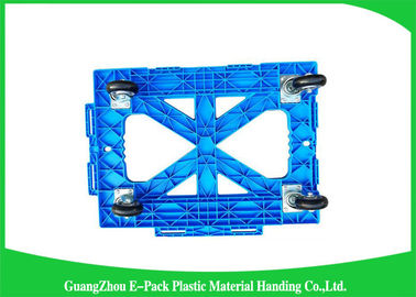 150kg Durable Heavy Duty Plastic Moving Dolly, Logistik Troli Roda Empat