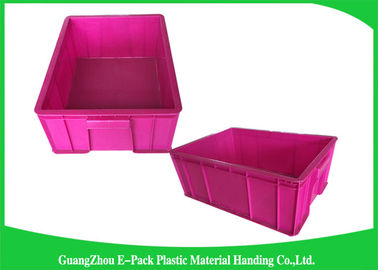 Sistem Penyimpanan Tote Wadah Stackable Plastik Tahan Lama 480 * 355 * 170mm