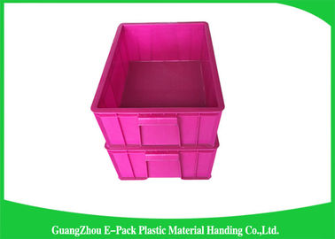 Sistem Penyimpanan Tote Wadah Stackable Plastik Tahan Lama 480 * 355 * 170mm