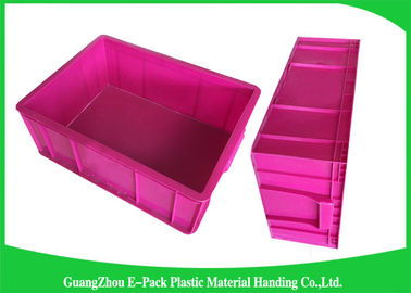 Sistem Penyimpanan Tote Wadah Stackable Plastik Tahan Lama 480 * 355 * 170mm