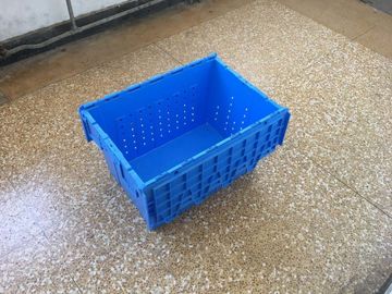 Peti Penyimpanan Plastik Tutup Mesh Tubuh Terlampir Untuk Transportasi
