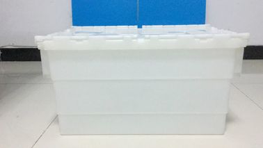 Ukuran Standar PP Plastic Attached Lid Containers Kapasitas Pemuatan Lebih Tinggi