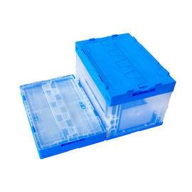 530*360 mm Totes Plastik Lipat / Tempat Penyimpanan Plastik Lipat