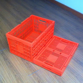 Virgin Impact Resistance PP Wadah Penyimpanan Plastik Ukuran 600 * 400 * 330 Mm