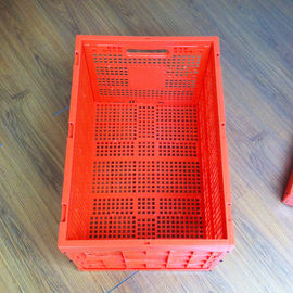 Virgin Impact Resistance PP Wadah Penyimpanan Plastik Ukuran 600 * 400 * 330 Mm