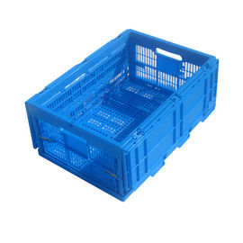Wadah Plastik Lipat Ringan 600 * 400 Mm Virgin Polypropylene Foods Loading