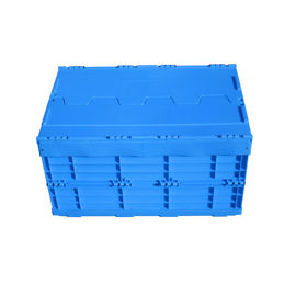 600 * 400 * 330 Mm Peti Penyimpanan Lipat Plastik Portabel Untuk Koleksi