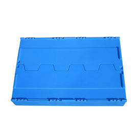 600 * 400 * 330 Mm Peti Penyimpanan Lipat Plastik Portabel Untuk Koleksi