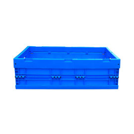 600*400*185 Mm L Kotak Plastik Lipat / Peti Penyimpanan yang Dapat Dilipat