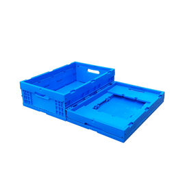 600*400*185 Mm L Kotak Plastik Lipat / Peti Penyimpanan yang Dapat Dilipat