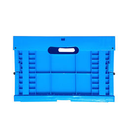 Impact - Resistance Perawan PP Kotak Tote yang Dapat Dilipat Bagian Bawah Padat 600*400 mm