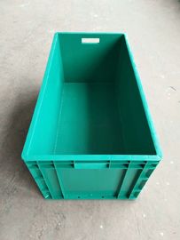 Virgin Impact - Resistance Polyethylene Euro Stacking Containers 800 * 400 mm Untuk Penyimpanan Dan Transportasi Pembagi