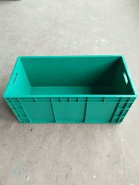 Virgin Impact - Resistance Polyethylene Euro Stacking Containers 800 * 400 mm Untuk Penyimpanan Dan Transportasi Pembagi