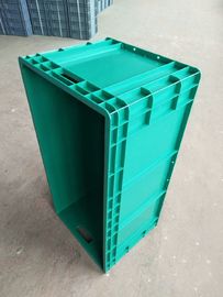Virgin Impact - Resistance Polyethylene Euro Stacking Containers 800 * 400 mm Untuk Penyimpanan Dan Transportasi Pembagi